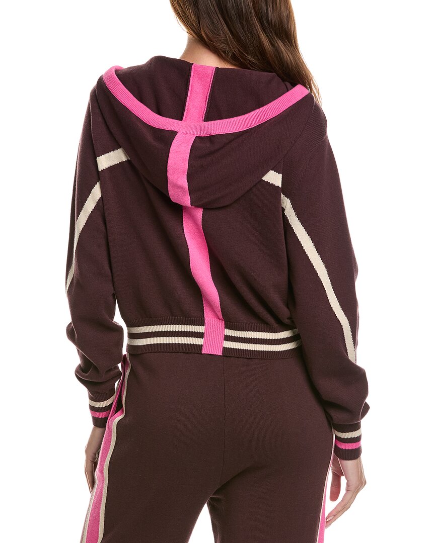 WISPR Wispr Sporty Stripe Up Hoodie