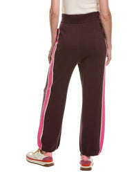 WISPR Wispr Sporty Stripe Up Wide Leg Pant
