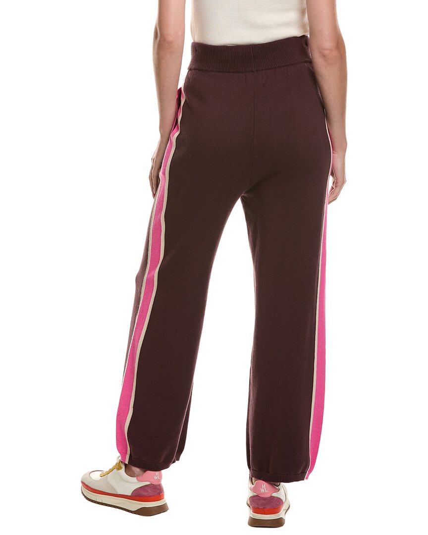 WISPR Wispr Sporty Stripe Up Wide Leg Pant