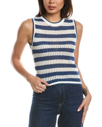 WISPR Wispr Stripe Pointelle Tank
