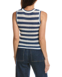 WISPR Wispr Stripe Pointelle Tank