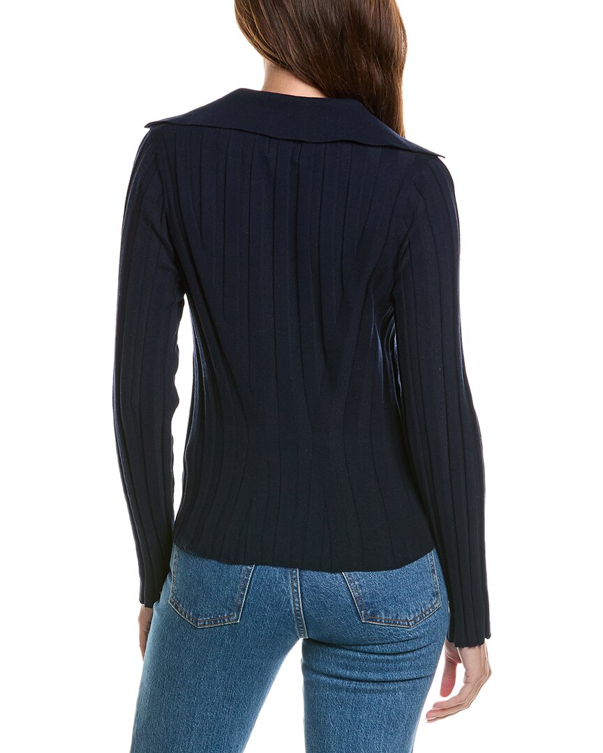 WISPR Wispr Embroidered Floral Crewneck Silk-Blend Sweater