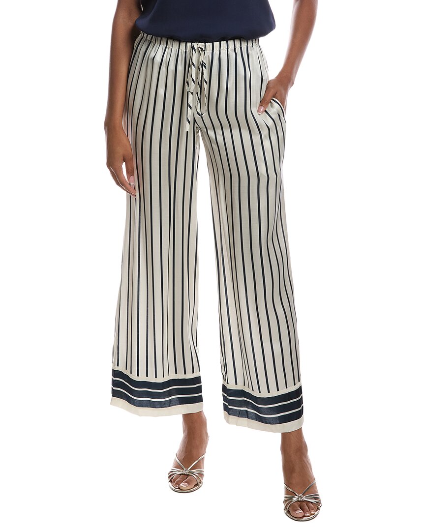 RMN STUDIOS Rmn Studios Wide Leg Silk-Blend Pant