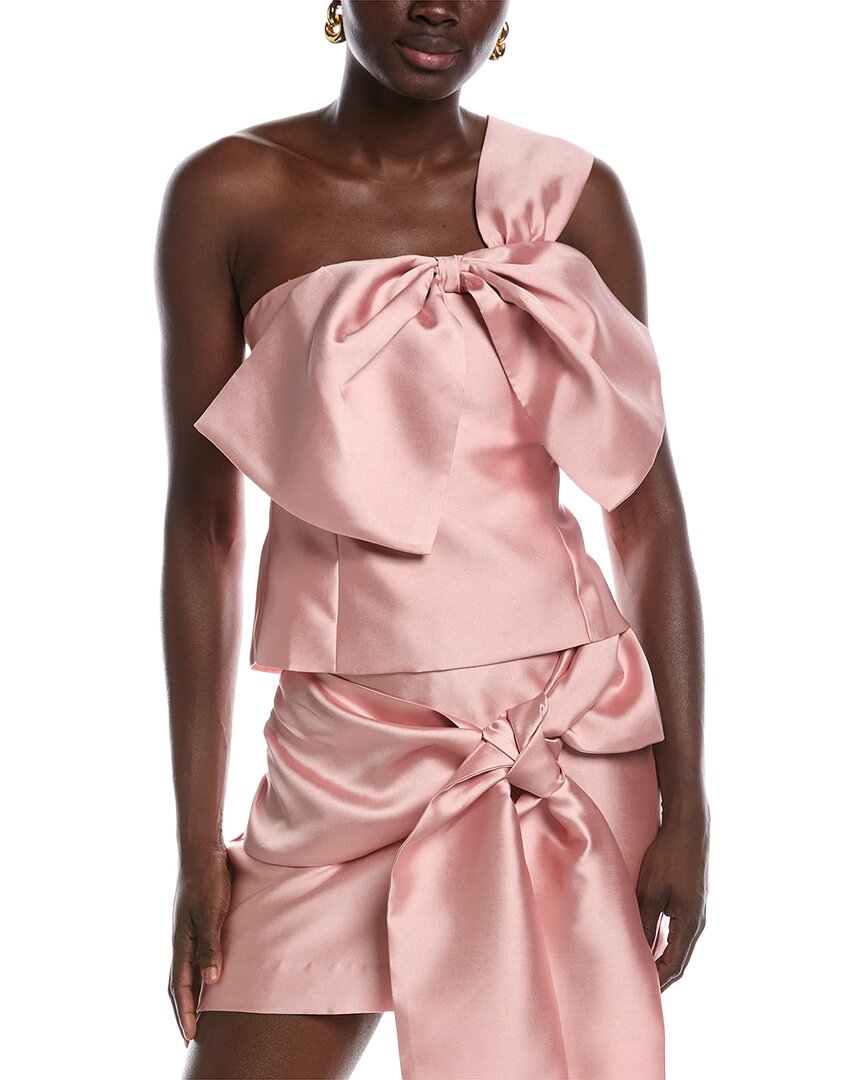 RMN STUDIOS Rmn Studios Luxe Satin Twill Top
