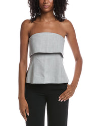 RMN STUDIOS Rmn Studios Strapless Suiting Bodice Top