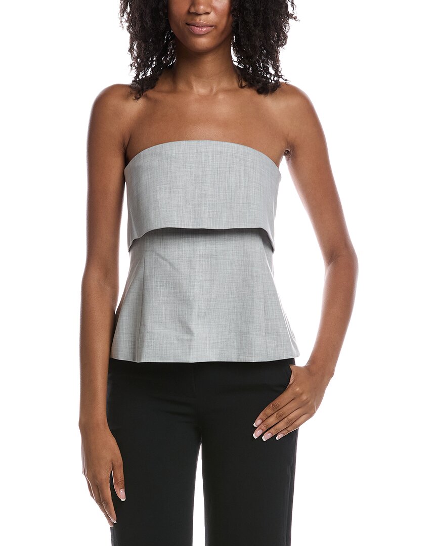 RMN STUDIOS Rmn Studios Strapless Suiting Bodice Top