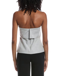 RMN STUDIOS Rmn Studios Strapless Suiting Bodice Top