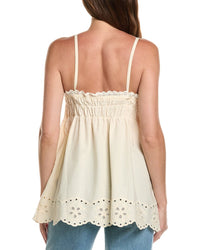 RMN STUDIOS Rmn Studios Embellished Cami Top