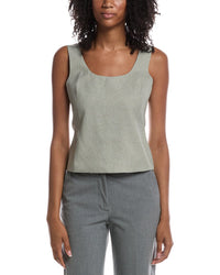 RMN STUDIOS Rmn Studios Square Neck Tailored Top