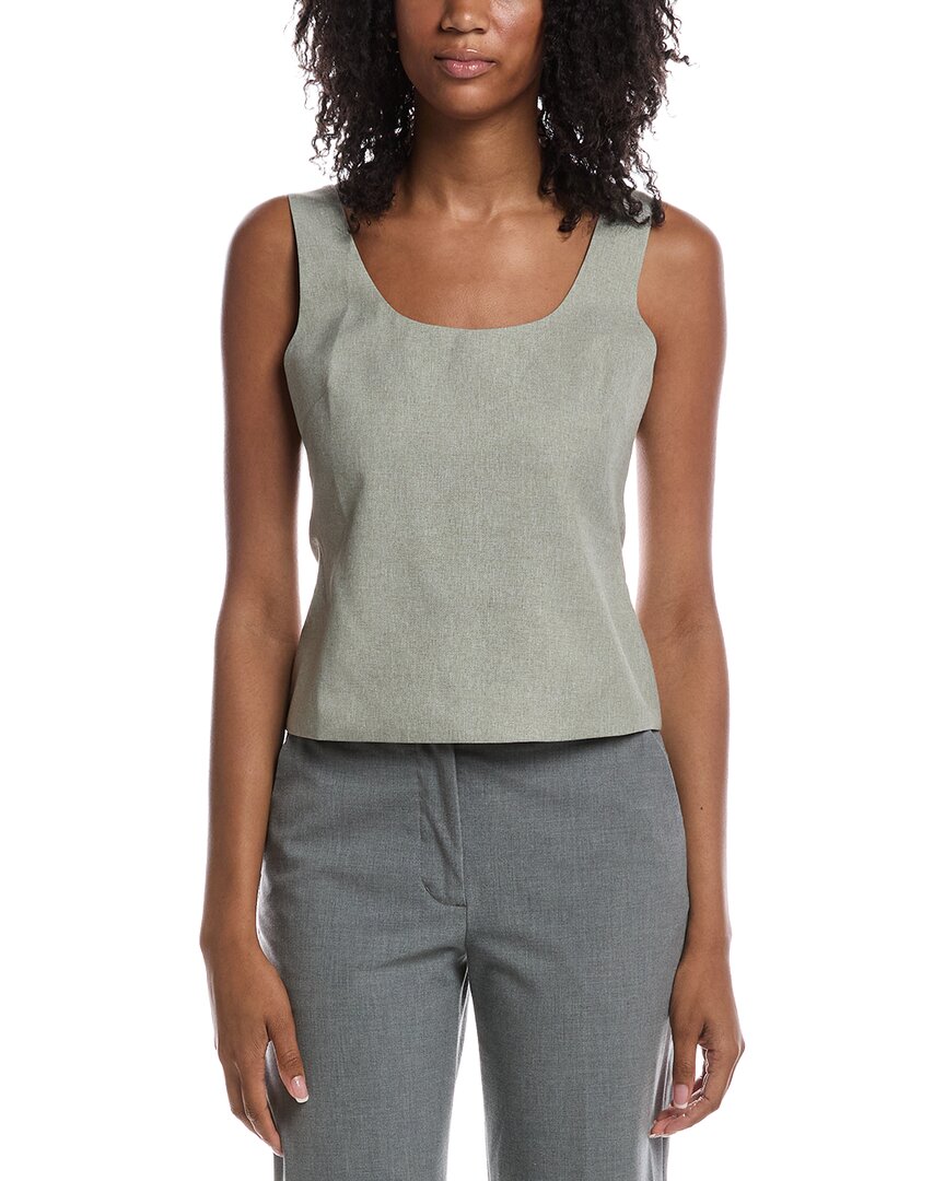 RMN STUDIOS Rmn Studios Square Neck Tailored Top