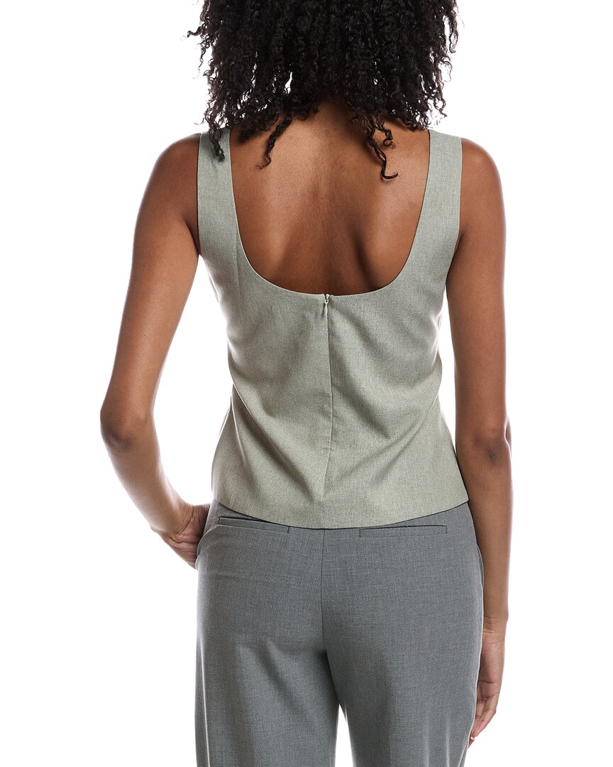 RMN STUDIOS Rmn Studios Square Neck Tailored Top