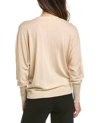 Lafayette 148 New York Lafayette 148 New York V Neck Dolman Wool & Silk-Blend Sweater