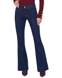 L’AGENCE L’Agence Lenora Low-Rise Seamed Flare Jean