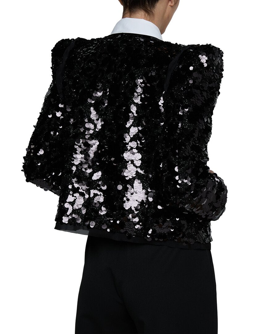 L’AGENCE L’Agence Shai Pointed Shoulder Jacket