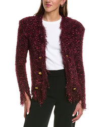 L’AGENCE L'agence Azure Cardigan Blazer