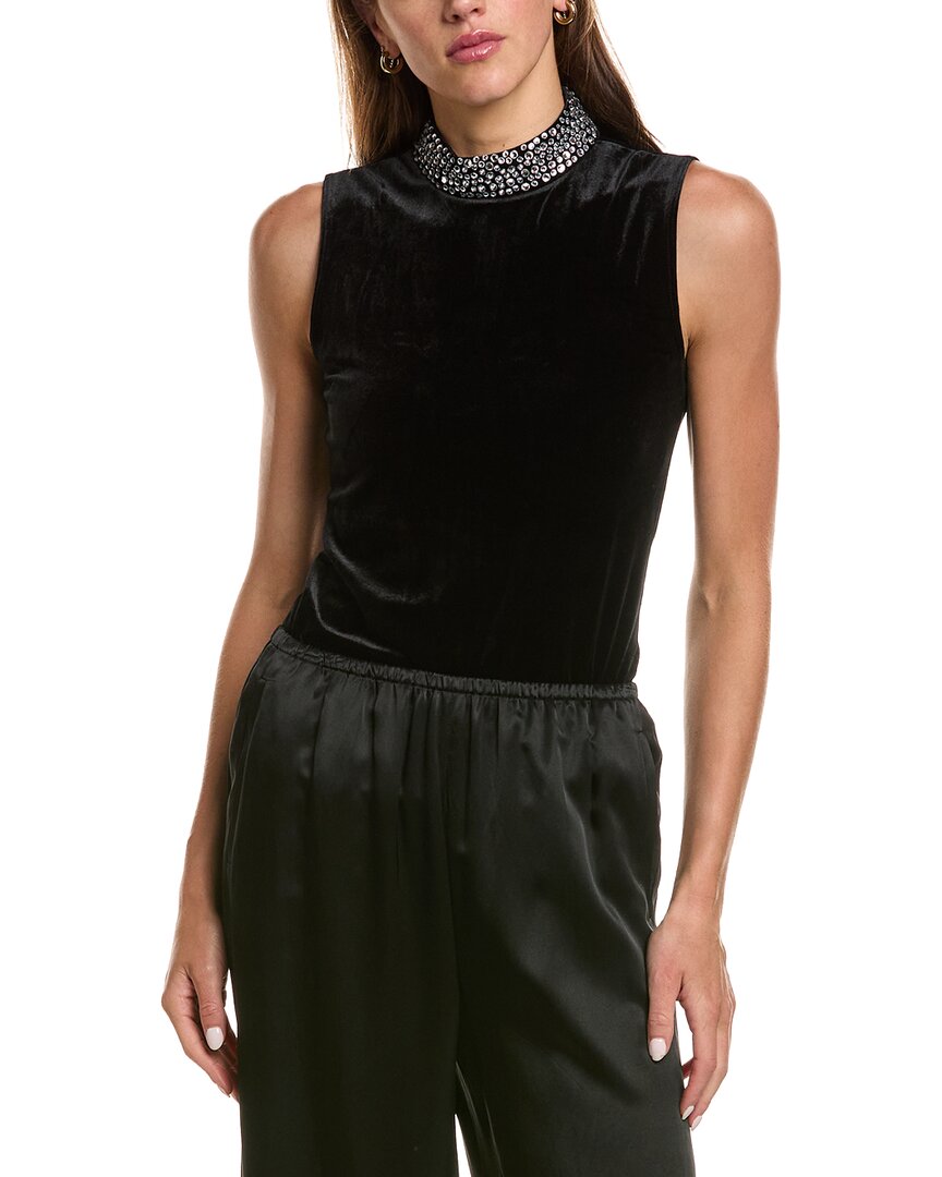 L’AGENCE L’Agence Madelyn Mock Neck Top