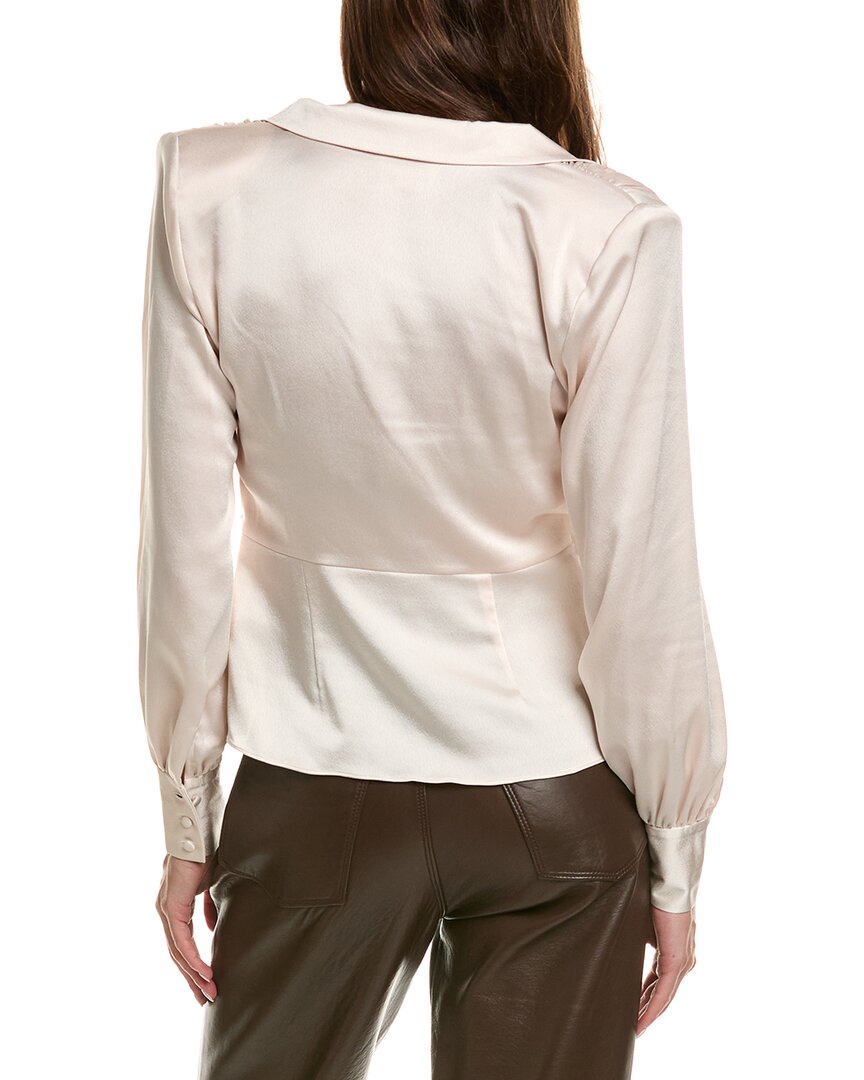 L’AGENCE L’Agence Bernice Wrap Blouse