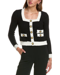 L’AGENCE L’Agence Monette Square Neck Cardigan