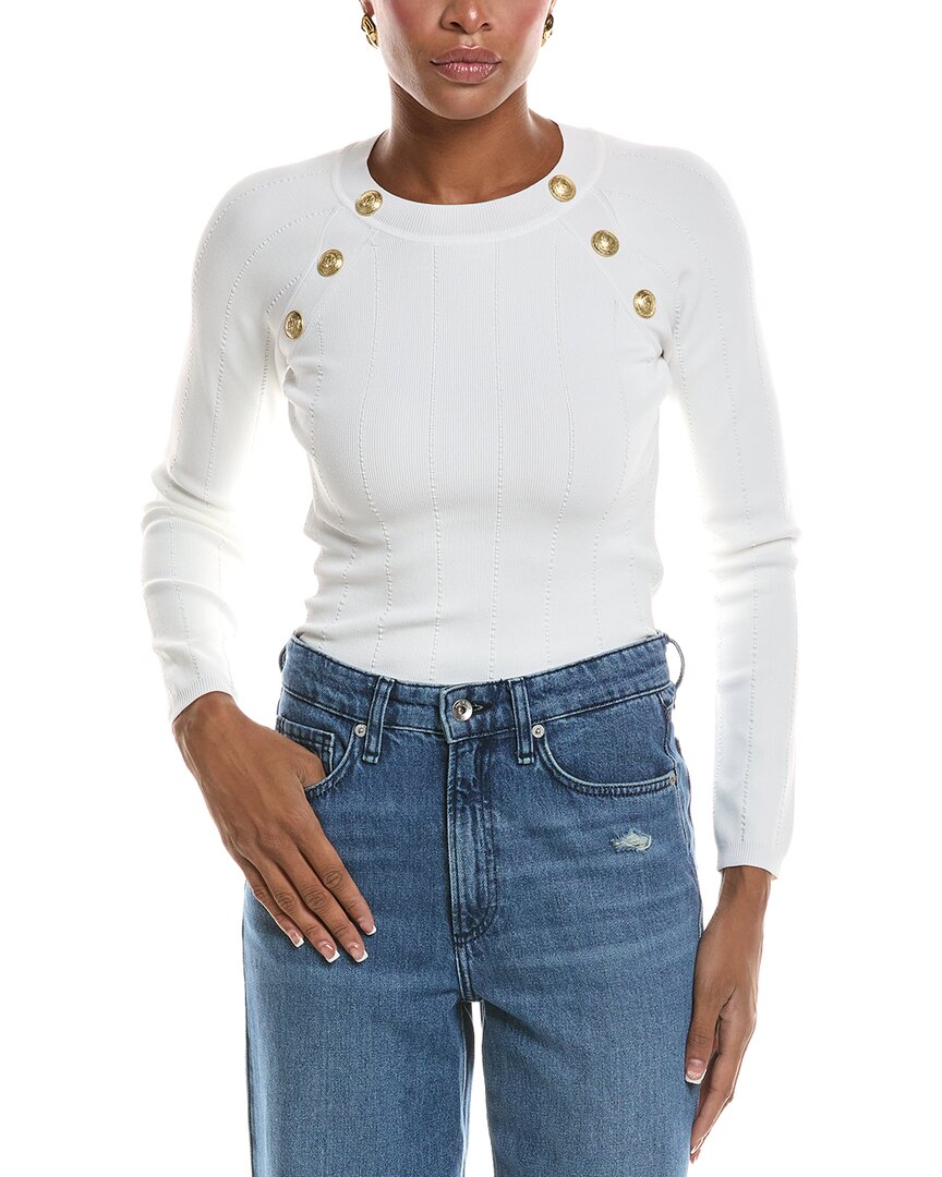 L’AGENCE L’Agence Gretchen Ls Button Pullover
