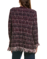 L’AGENCE L’Agence Kastoria Fringe Trim Cardigan