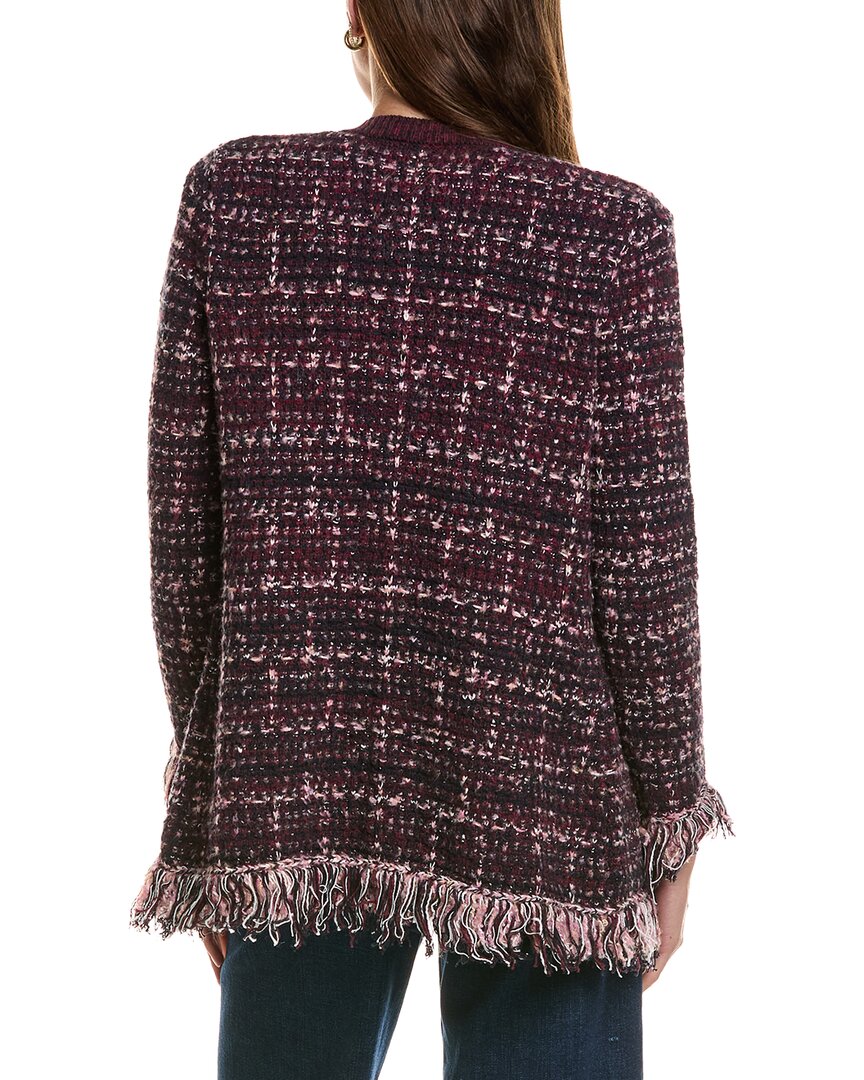 L’AGENCE L’Agence Kastoria Fringe Trim Cardigan
