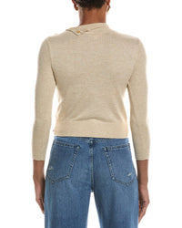 L’AGENCE L’Agence Kamdyn Crop Mock Neck