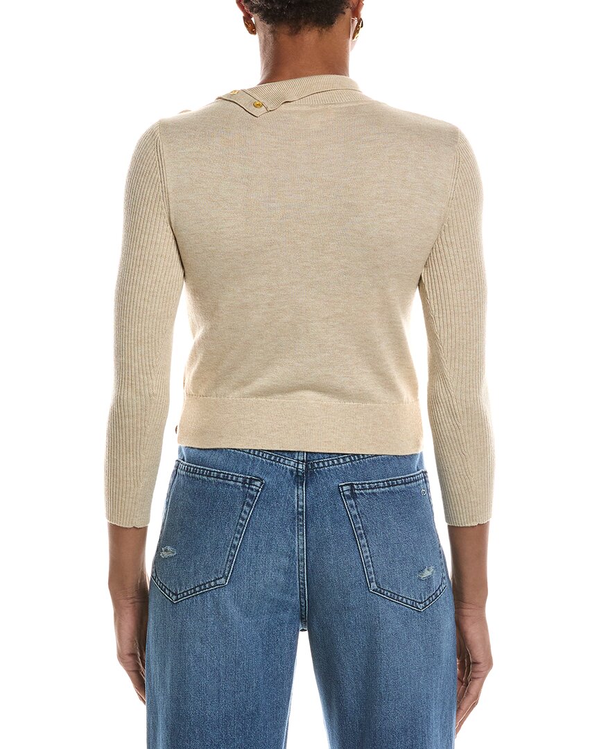 L’AGENCE L’Agence Kamdyn Crop Mock Neck