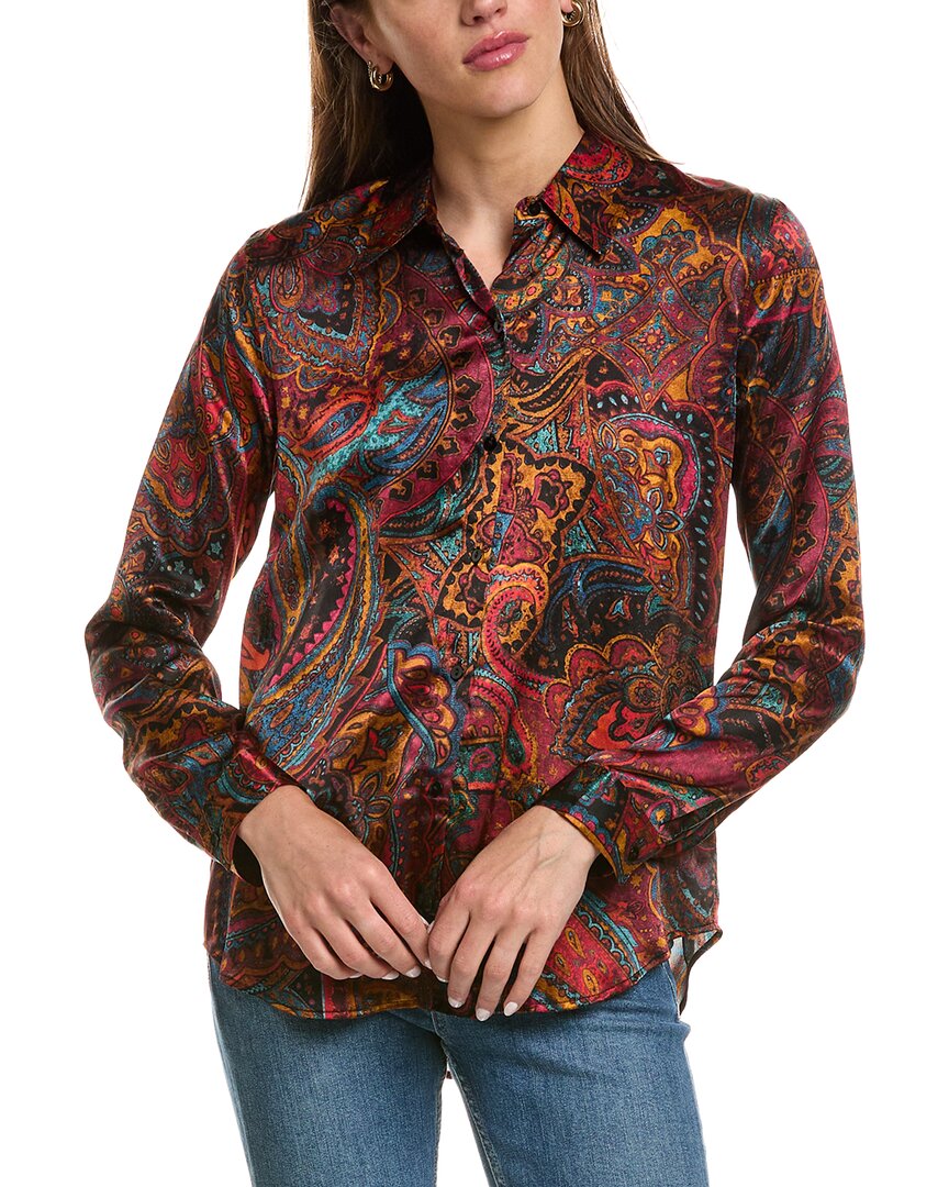 L’AGENCE L’Agence Tyler Silk Blouse