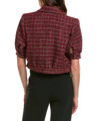 L’AGENCE L’Agence Cove Crop Short Sleeve Jacket