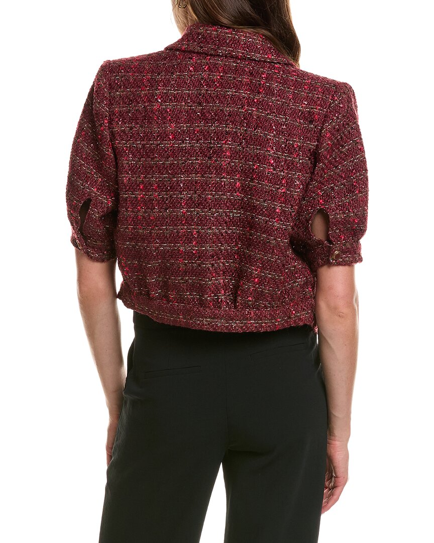 L’AGENCE L’Agence Cove Crop Short Sleeve Jacket