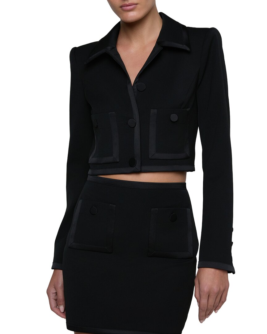 L’AGENCE L’Agence Blythe Satin Binding Jacket