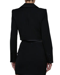 L’AGENCE L’Agence Blythe Satin Binding Jacket