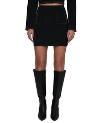 L’AGENCE L’Agence Cassiopeia Binding Mini Skirt