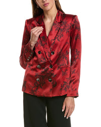 L’AGENCE L’Agence Colin Silk Blazer