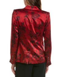 L’AGENCE L’Agence Colin Silk Blazer