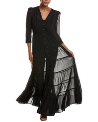 L’AGENCE L’Agence Seraphina Tiered Maxi Dress