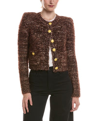 L’AGENCE L’Agence Una Knit Cardigan