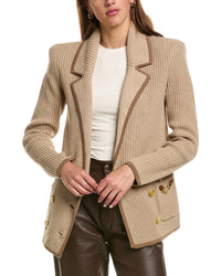 L’AGENCE L'agence Ranch Knit Blazer