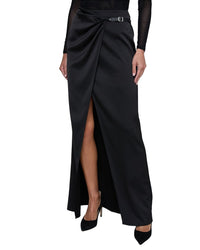 L’AGENCE L’Agence Emmarie Buckle Wrap Skirt