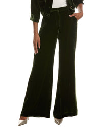 L’AGENCE L’Agence Pilar Silk-Blend Wide Leg Pant