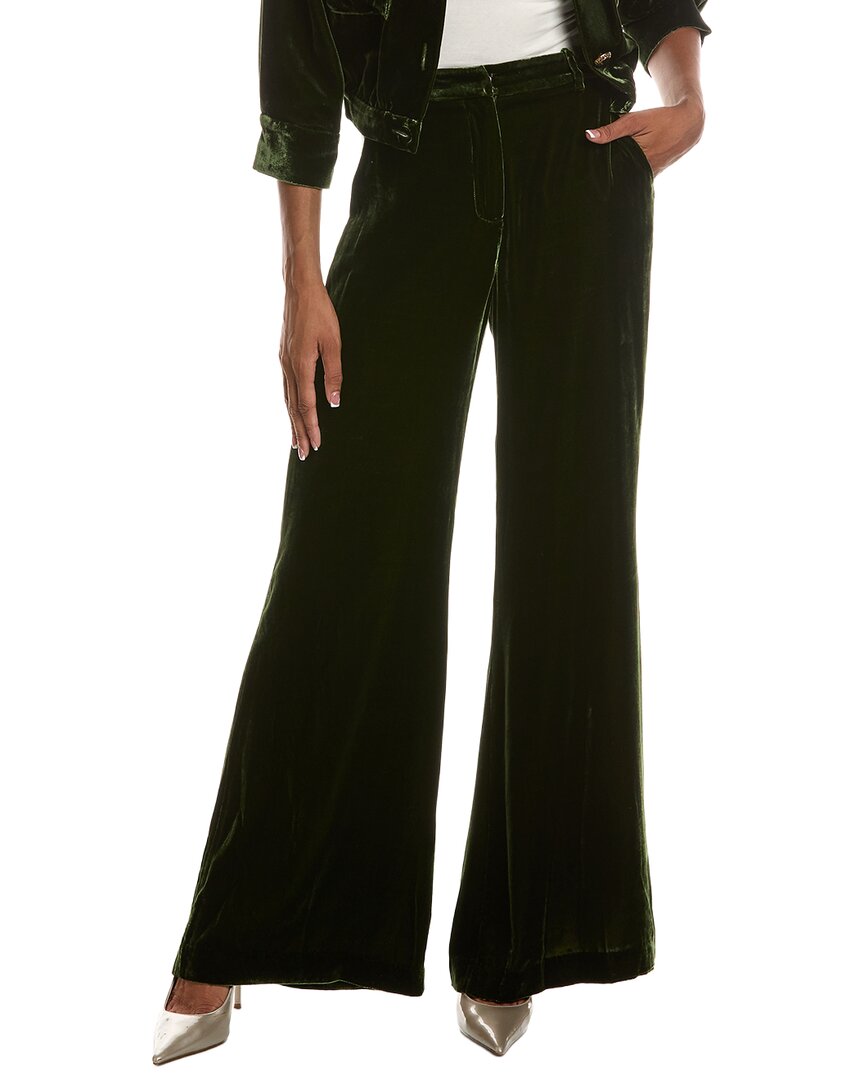 L’AGENCE L’Agence Pilar Silk-Blend Wide Leg Pant