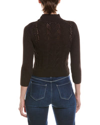 L’AGENCE L’Agence Kamdyn Cable Mock Neck