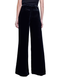 L’AGENCE L’Agence Pilar Silk-Blend Wide Leg Pant