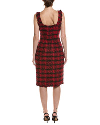 L’AGENCE L’Agence Aya Wool-Blend Midi Dress