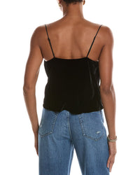L’AGENCE L’Agence Calista Cowl Neck Silk-Blend Cami