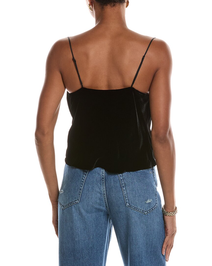L’AGENCE L’Agence Calista Cowl Neck Silk-Blend Cami
