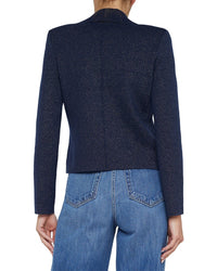 L’AGENCE L’Agence Chia Metallic Knit Biker