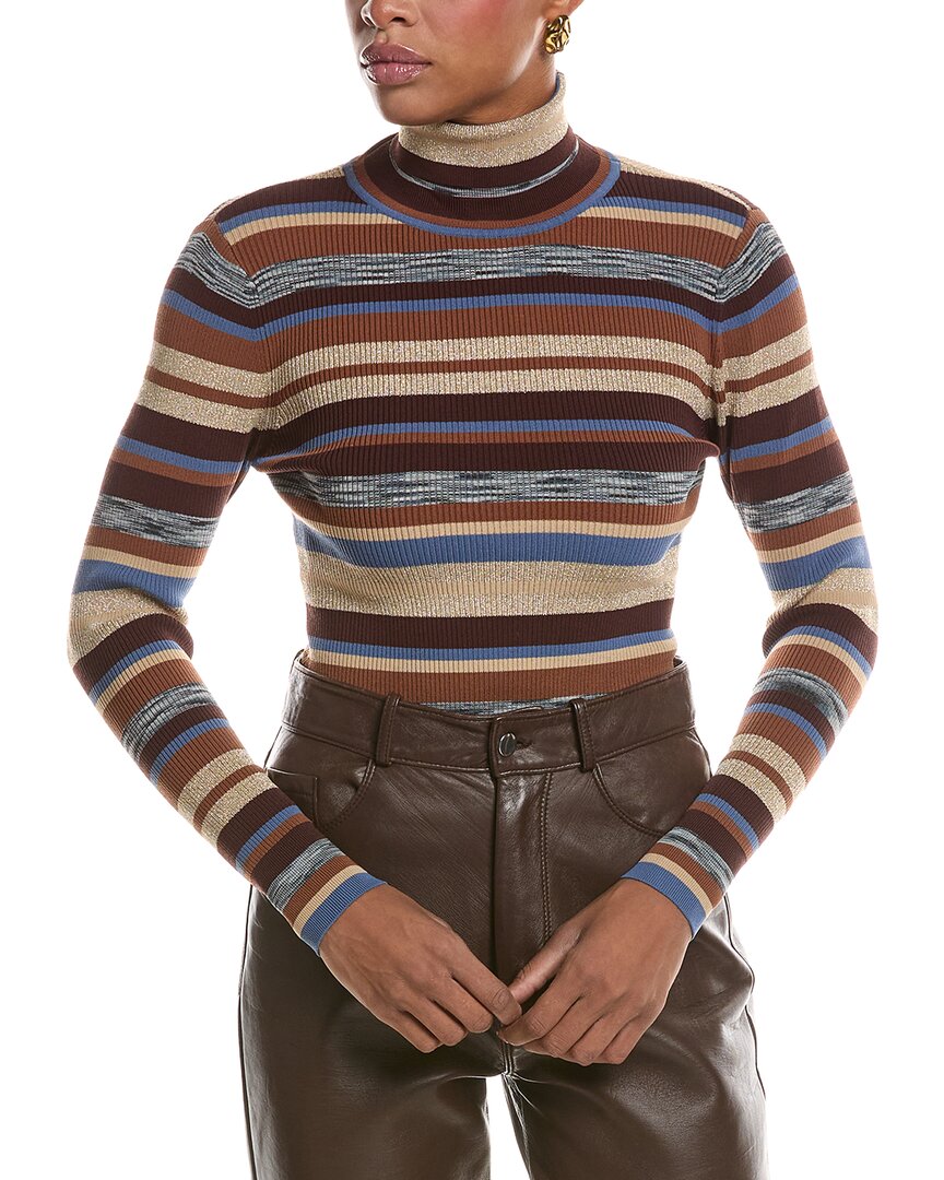 L’AGENCE L’Agence Olene Stripe Turtleneck