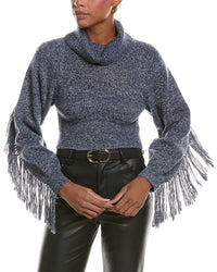 L’AGENCE L’Agence Maddison Fringe Turtleneck