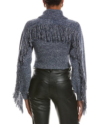 L’AGENCE L’Agence Maddison Fringe Turtleneck